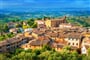 Poznávací zájezd Itálie - toskánské město San Gimignano