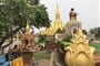 Vientiane - zlatá stúpa That Luang
