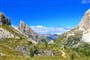 Itálie-Dolomity-průsmyk Falzarego