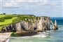 Francie - Normandie - útesy Etretat