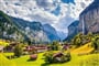 Švýcarsko - Lauterbrunnen