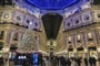 Itálie - adventní Milano - Galleria Vittorio Emanuele