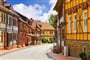 Německo - Harz, Quedlinburg - shutterstock_1096302197