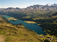 Švýcarsko - oblast Davosu a Svatého Mořice