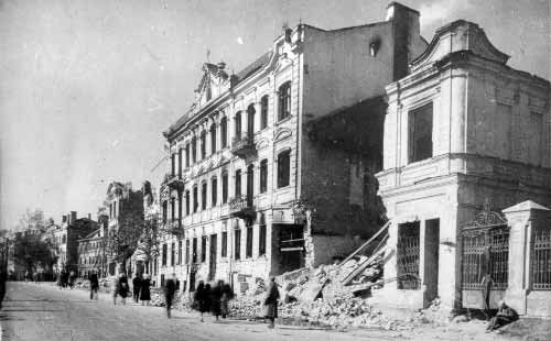 Ulice Geležinkelio, 1944