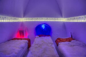 Hunderfossen ledový hotel