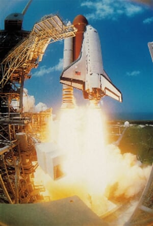 Cape Canaveral - start raketoplánu