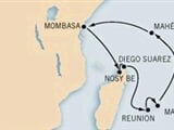 Mauritius, Seychely, Keňa, Madagaskar, Réunion