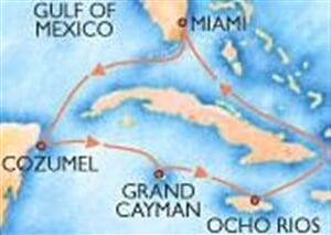 Carnival Liberty - Florida, Mexiko, Kajmanské ostrovy, Jamajka