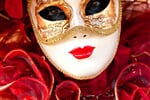 Itálie Benátky karneval 2013 - Rej masek v pohádkovém městě na laguně a nevšední romantika karnevalu