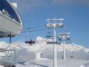 Bohinj - lyžování a koupání v Alpách - lux hotel Jezero - bazén a skipas v ceně / č.6191