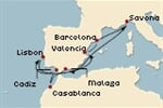 Costa Mediterranea - Španělsko, Maroko, Portugalsko