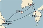 Costa Victoria - Čína, Jižní Korea, Japonsko