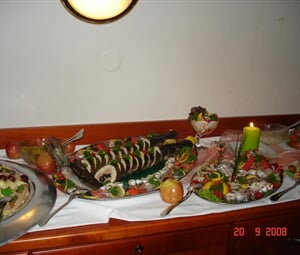 Možnost pořádání rautu přímo v hotelu