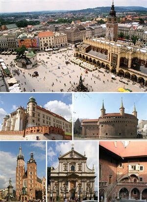 Jarní toulky Krakovem s celodenní prohlídkou města a královského hradu Wawel - 4 dny