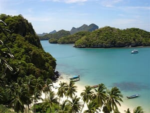 Návštěva neobydlených míst provincie Kanchanaburi s pobytem na ostrově Samui - 12 dní