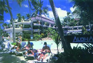 Havajské ostrovy - Kauai - Aloha Beach Resort, Kapaa