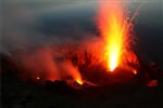 Liparské ostrovy - erupce Stromboli