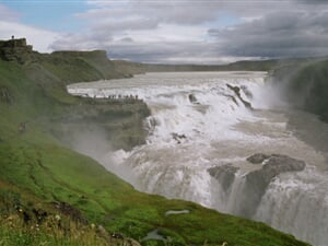 Zlatý vodopád Gulfoss