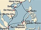Hongkong, Filipíny, Malajsie, Brunej, Singapur, Vietnam, Čína
