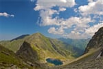 Rumunsko - pohoří Fagaraš - jezero Caltun