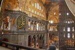 Turecko  - Istanbul - interiér Hagia Sophia