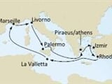 Costa Magica - Francie, Itálie, Sicílie, Řecko, Turecko, Malta
