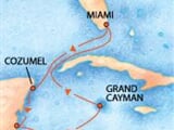 Florida, Mexiko, Belize, Honduras, Kajmanské ostrovy