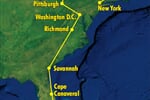 Z Bostonu do Miami