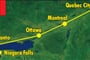 Niagara a metropole východní Kanady