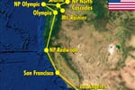 Pacifickým pobřežím z Los Angeles do Seattle