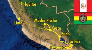 Peru a Bolívie - Inka Express