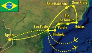 Brazílie – drahé kameny, tropická příroda a vzrušující metropole