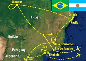 Brazílií křížem krážem