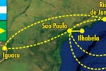 Rio de Janeiro, vodopády Iguacu a tropický ostrov Ilha Bela