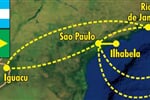 Rio de Janeiro, vodopády Iguacu a tropický ostrov Ilha Bela