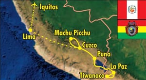 Peru a Bolívie - Inka Express