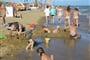 Pláž v Bibi a děti