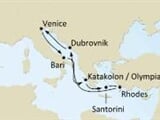 Costa Fascinosa - Itálie, Řecko, Chorvatsko