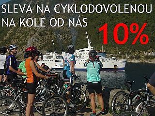AKCE: sleva 10% na cyklozájezdy