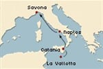 Costa Magica - Malta, Itálie