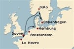 Costa neoRomantica - Francie, Velká Británie, Nizozemí, Německo, Dánsko, Norsko