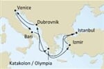 Costa Favolosa - Itálie, Řecko, Turecko, Chorvatsko