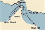 Costa Atlantica - Dubaj, Omán, Arabské emiráty
