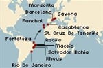 Costa Favolosa - Brazílie, Kanárské ostrovy, Madeira, Maroko, Španělsko, Francie
