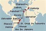 Costa Favolosa - Francie, Madeira, Kanárské ostrovy, Brazílie