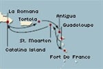 Costa Luminosa - Dominikánská republika, Panenské ostrovy, Antigua