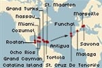 Costa Mediterranea - Karibik, Kanárské ostrovy, Madeira, Španělsko, Francie