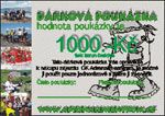 Dárková poukázka 1000 Kč