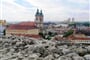 Maďarsko, Eger, pohled na město z hradu